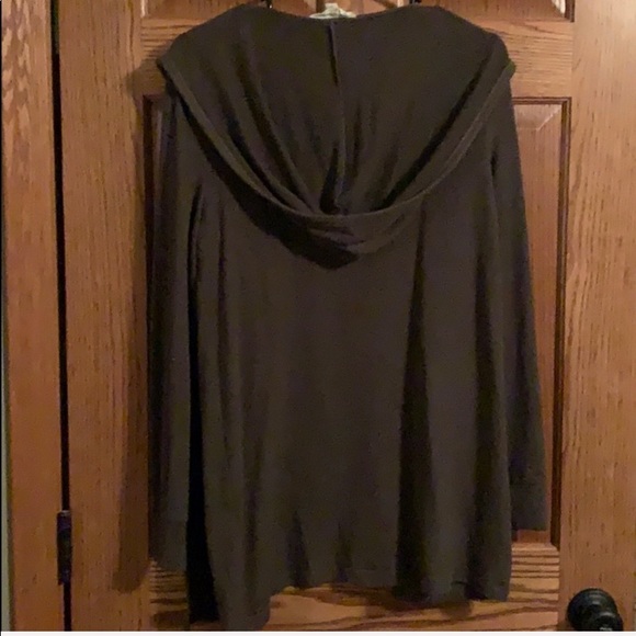 Pink Rose Hooded Cardigan - Picture 2 of 3